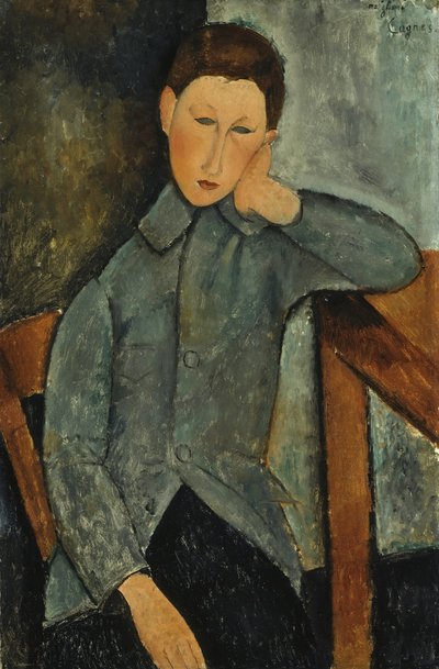 De Jongen door Amedeo Modigliani